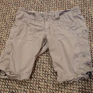 Adventura Arden shorts size 4 grey / tan
